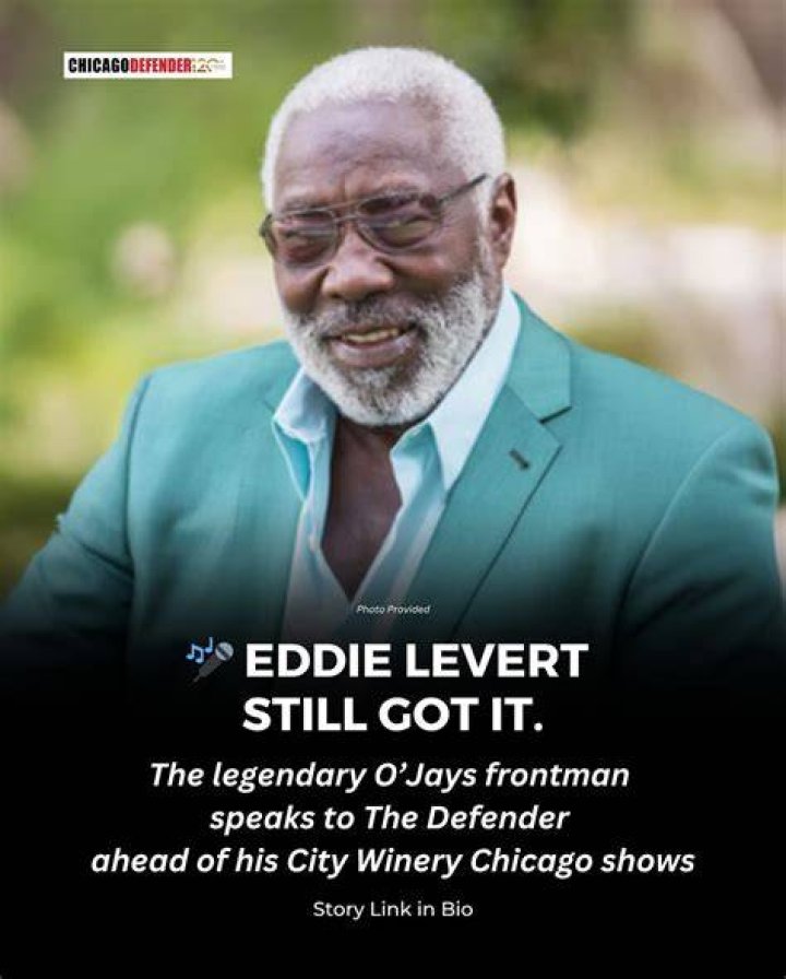 Eddie Levert: The Soulful Voice Behind The O'Jays