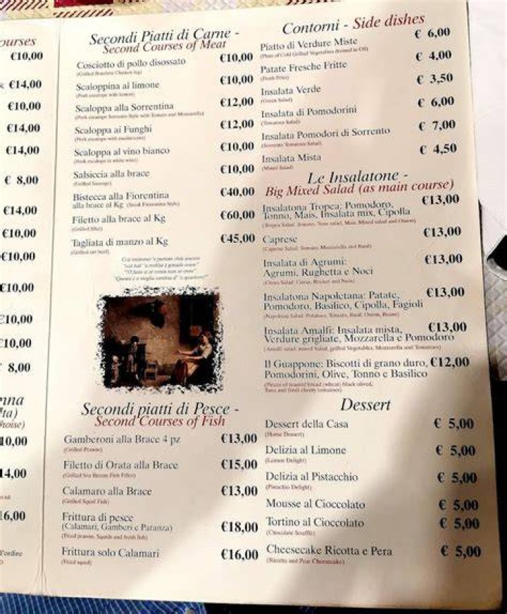 La Cantinaccia Del Popolo Menu: A Culinary Journey Through Tradition and Flavor