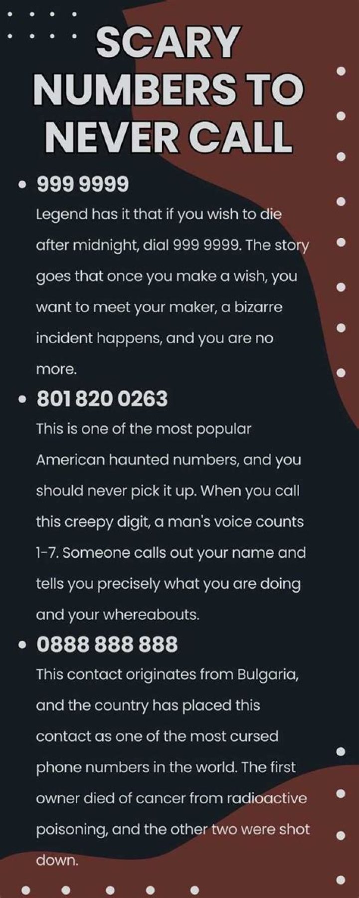 Scary Phone Numbers: Unveiling the Terrifying Truth Behind Them